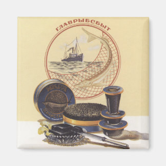 Zwarte kaviaar magneet