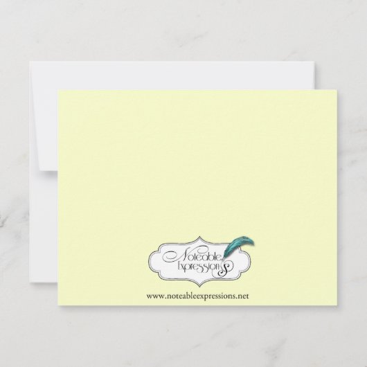 Zwarte Keltische knoop Sla de datum op Save The Date (Achterkant)