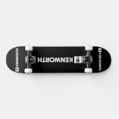 Zwarte Kenworth  Persoonlijk Skateboard (Horizontaal)