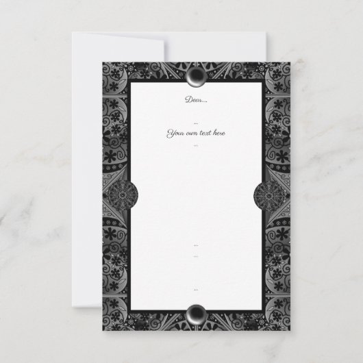 Zwarte keramische kant (Achterkant)