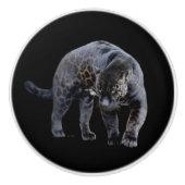 Zwarte keramische knobbel van Jaguar Diablo Keramische Knop (Voorkant)