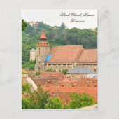 Zwarte kerk in Brasov, Roemenië Briefkaart (Voorkant)