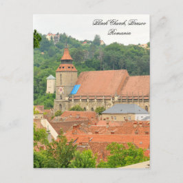 Zwarte kerk in Brasov, Roemenië Briefkaart