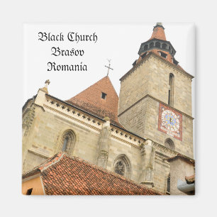 Zwarte kerk in Brasov, Roemenië Magneet