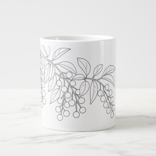 Zwarte kers - Prunus serotina Grote Koffiekop (Voorkant)