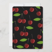zwarte kersen kaart (Voorkant)