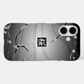 zwarte kersenbloesemboom Case-Mate iPhone case (Achterkant (horizontaal))
