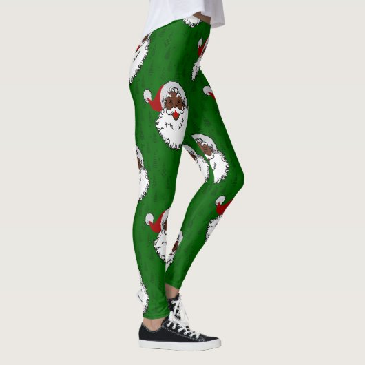 zwarte kerst leggings (Rechts)