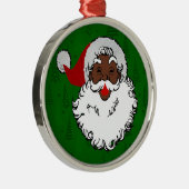 zwarte kerst metalen ornament (Rechts)