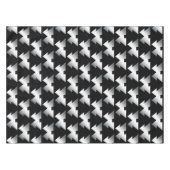 Zwarte kerstbomen Modern Tafelkleed (Voorkant (Horizontaal))