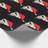 Zwarte kerstcadeaus met kerstcadeautjes met kerstm cadeaupapier (Hoek)