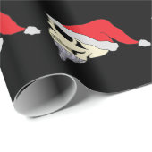 Zwarte kerstcadeaus met kerstcadeautjes met kerstm cadeaupapier (Rol Hoek)