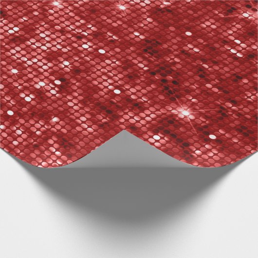 Zwarte kerstfeestdag cadeaupapier (Hoek)