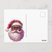 Zwarte Kerstman, Grote Nick energie, stout, Sinter Briefkaart (Achterkant)