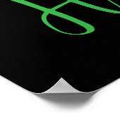 Zwarte Kerstman, Grote Nick energie, stout, Sinter Poster (Hoek)