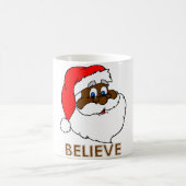 Zwarte Kerstman Koffiemok (Center)