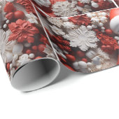 Zwarte kerstman, melanine kerst, lelijke kerstzeug cadeaupapier (Rol Hoek)