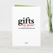 Zwarte kerstman met Speelgoed zak Feestdagen Kaart (Achterkant)