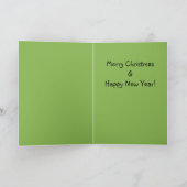 Zwarte kerstman met Speelgoed zak Feestdagen Kaart (Binnen)