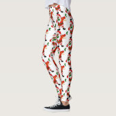 zwarte kerstmanvis leggings (Links)