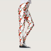 zwarte kerstmanvis leggings (Rechts)