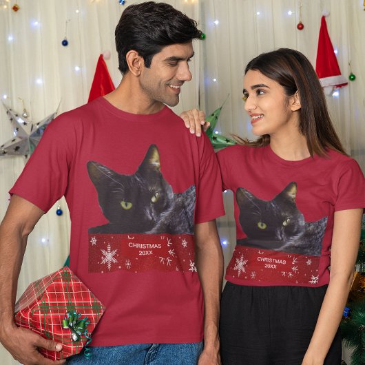 Zwarte kerstmis 20XX Unisex T-shirt