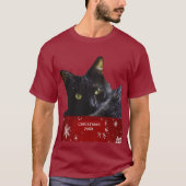 Zwarte kerstmis 20XX Unisex T-shirt (Voorkant)