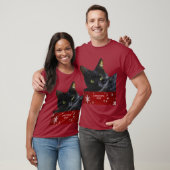 Zwarte kerstmis 20XX Unisex T-shirt (Unisex)