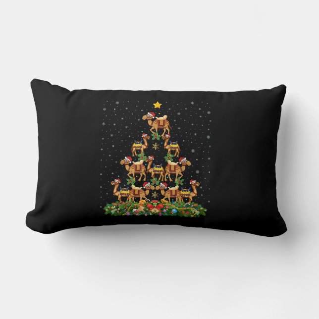 Zwarte Kerstmis Afro-Amerikaanse Kerstman Kussen (Voorkant)