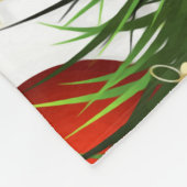 Zwarte Kerstmis - Cute Dog Puppy Labrador Fleece Deken (Hoek)