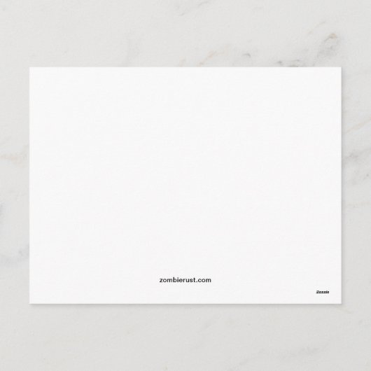 ZWARTE KERSTMIS FEESTDAGENKAART (Achterkant)