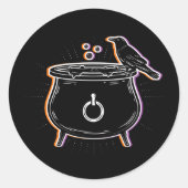 Zwarte Ketel en Raaf / Stickers (Voorkant)