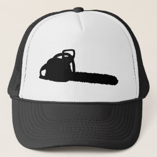 zwarte kettingzaag trucker pet