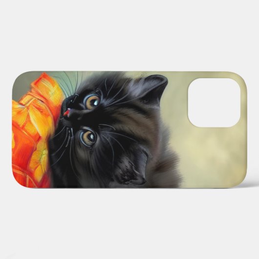  zwarte keuken met rode ventilatorbak Case-Mate iPhone case (Achterkant (horizontaal))