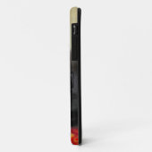  zwarte keuken met rode ventilatorbak Case-Mate iPhone case (Achterkant/links)
