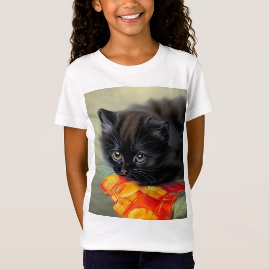 zwarte keuken met rode ventilatorbak t-shirt (Voorkant)