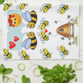 Zwarte keukenhanddoek voor decoratief gebruik (Gevouwen)