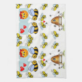 Zwarte keukenhanddoek voor decoratief gebruik (Verticaal)