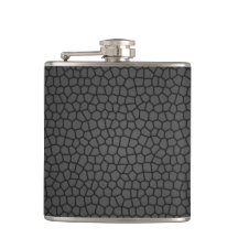 Zwarte kiezel ontwerp fles