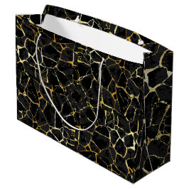 Zwarte Kintsugi Goudader  Groot Cadeauzakje