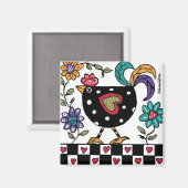 zwarte kipmagneet magneet (Voorkant / Achterkant)