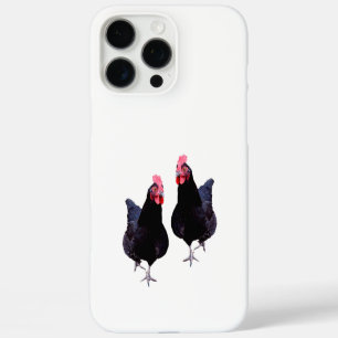Zwarte Kippen Paraderen, iPhone 16 Pro Max Hoesje