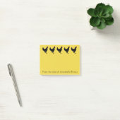 Zwarte kippen Personaliseren Post-it® Notes (Kantoor)