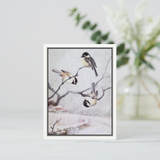  zwarte kippen - R. Bruce Horsfall Briefkaart (Staand voorkant)