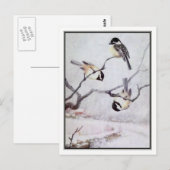  zwarte kippen - R. Bruce Horsfall Briefkaart (Voorkant / Achterkant)