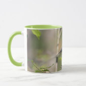 Zwarte Kipper op een filiaal Mok (Links)