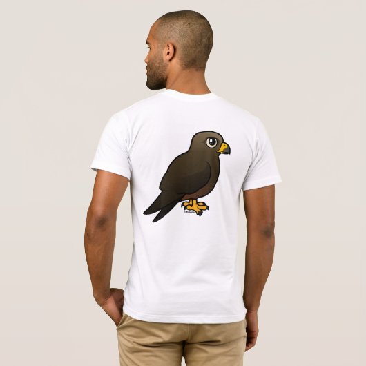 Zwarte Kite T-shirt (Achterkant volledig)