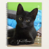 Zwarte Kitten - Dagelijkse Planner- HAMbWG Planner (Voorkant)