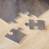 Zwarte Kitten Legpuzzel (Zijkant)
