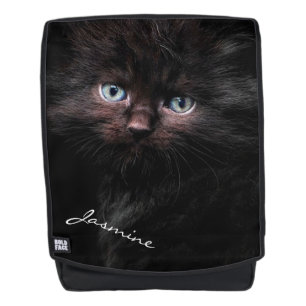 Zwarte Kitten Rugtassen